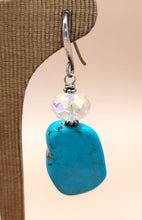 Φόρτωση εικόνας στο εργαλείο προβολής Συλλογής, ΑΝΤΙΚΕ ΑΝΟΞΕΙΔΩΤΑ ΣΚΟΥΛΑΡΙΚΙΑ ΜΕ ΗΜΙΠΟΛΥΤΙΜΕΣ ΤΥΡΚΟΥΑΖ ΠΕΤΡΕΣ ΚΑΙ ΚΡΥΣΤΑΛΛΑ