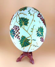 Φόρτωση εικόνας στο εργαλείο προβολής Συλλογής, "ΑΜΠΕΛΟΣ ΜΕ ΣΤΑΦΥΛΙΑ", ΑΥΓΟ ΣΤΡΟΥΘΟΚΑΜΗΛΟΥ, ΖΩΓΡΑΦΙΚΗ-ΑΝΑΓΛΥΦΟ