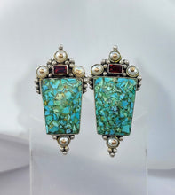 Φόρτωση εικόνας στο εργαλείο προβολής Συλλογής, ΑΣΗΜΕΝΙΑ ΣΚΟΥΛΑΡΙΚΙΑ "ΠΥΡΑΜΙΔΑ" ΓΝΗΣΙΑ ΠΕΤΡΑ ΤΥΡΚΟΥΑΖ ΨΗΦΙΔΩΤΟ - ΓΝΗΣΙΑ ΜΑΡΓΑΡΙΤΑΡΙΑ ΚΑΙ ΓΡΑΝΑΤΕΣ ΜΕ ΧΡΥΣΑ ΚΑΡΦΑΚΙΑ 14Κ