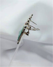 Φόρτωση εικόνας στο εργαλείο προβολής Συλλογής, ΑΣΗΜΕΝΙΑ ΣΚΟΥΛΑΡΙΚΙΑ "ΠΥΡΑΜΙΔΑ" ΓΝΗΣΙΑ ΠΕΤΡΑ ΤΥΡΚΟΥΑΖ ΨΗΦΙΔΩΤΟ - ΓΝΗΣΙΑ ΜΑΡΓΑΡΙΤΑΡΙΑ ΚΑΙ ΓΡΑΝΑΤΕΣ ΜΕ ΧΡΥΣΑ ΚΑΡΦΑΚΙΑ 14Κ